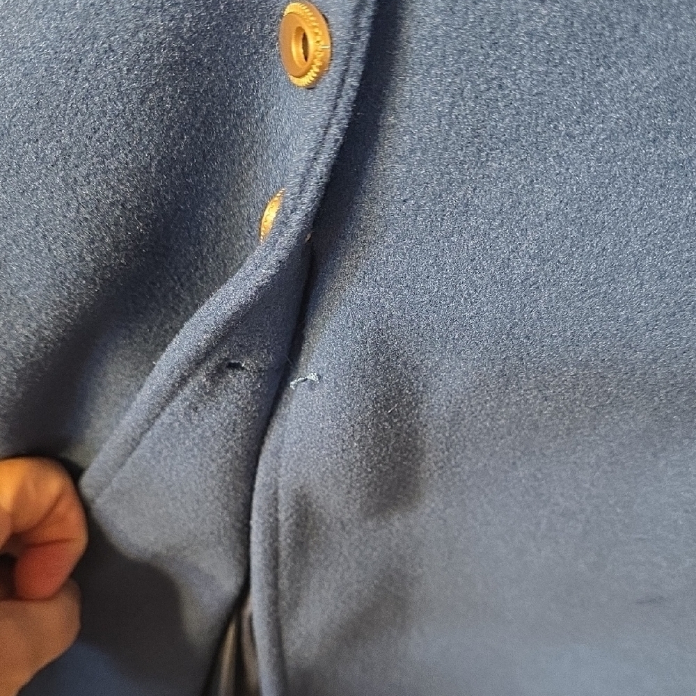 Stylish Women's Blue Blazer - Picture 2 of 2